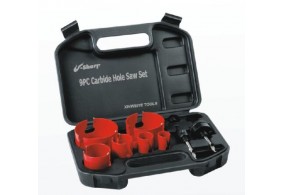 XWY-06K001   9PC Carbide Hole Saw Set