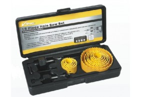 XWY-15K015   15PC HOLE SAW SET