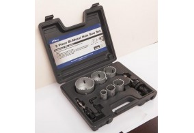 XWY-01K033  9PC Bi-metal Hole Saw Kit